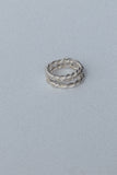LA CUERDA Ring - Hand Carved Ring, Lost Wax Jewelry, Organic Jewelry