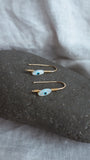 EVIL EYE Arches - Grecian Evil Eye, 14k Gold Fill , Sterling Silver, Minimal Jewelry