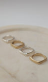 BALANCE RING - Sculpted Ring, Organic Jewelry , Lost Wax Casted Ring