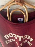 VINTAGE | Boston College Champion Maroon Crew Sweatshirt - Size L - Unisex