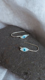 EVIL EYE Arches - Grecian Evil Eye, 14k Gold Fill , Sterling Silver, Minimal Jewelry