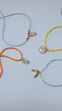 BRIGHTSIDE Beaded Pendant Choker - Lost Wax Jewelry, Sterling Silver Pendant , Beaded Necklace