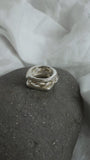 LA CUERDA Ring - Hand Carved Ring, Lost Wax Jewelry, Organic Jewelry