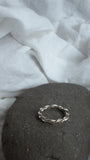 LA CUERDA Ring - Hand Carved Ring, Lost Wax Jewelry, Organic Jewelry