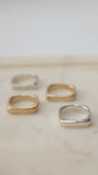 BALANCE RING - Sculpted Ring, Organic Jewelry , Lost Wax Casted Ring