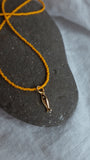 KENNEBUNK Beaded Choker - Beaded Necklace , Choker , Fish Necklace