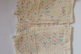 VINTAGE Baby Girl Knit Cardigan - Pastel ( 3-6 Months )