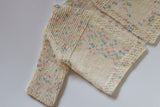 VINTAGE Baby Girl Knit Cardigan - Pastel ( 3-6 Months )