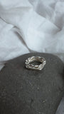 LA CUERDA Ring - Hand Carved Ring, Lost Wax Jewelry, Organic Jewelry