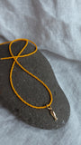 KENNEBUNK Beaded Choker - Beaded Necklace , Choker , Fish Necklace