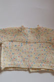 VINTAGE Baby Girl Knit Cardigan - Pastel ( 3-6 Months )