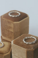 LA CUERDA Ring - Hand Carved Ring, Lost Wax Jewelry, Organic Jewelry