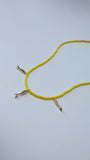FRESH CATCH Beaded Pendant Choker - Charm Necklace, Fish Necklace , Beaded Jewelry