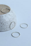 ROPE ring - sterling silver , stacking rings , dainty jewelry, minimalist jewelry
